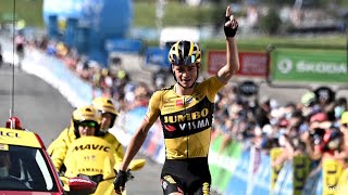 Sepp Kuss Charges To Victory On Dauphine Stage 5 [upl. by Ahmad]