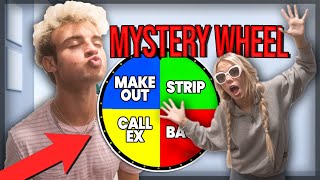 SPIN THE DARE WHEEL CHALLENGE WITH MY EX BOYFRIEND CRAZY [upl. by Munson]