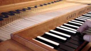 CBH Unfretted Clavichord action [upl. by Oettam]