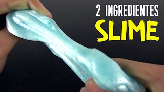 SLIME CON SOLO 2 INGREDIENTES [upl. by Retseh924]