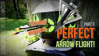 Broadhead Tuning for PERFECT Arrow Flight Bow Build Part 3 [upl. by Jennine]