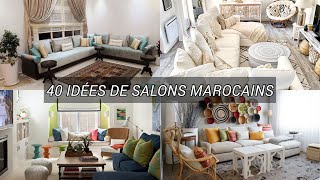 40 idées de salons marocains moderne  2021 [upl. by Geithner419]