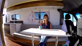 4x4 Sprinter Van Conversion  Full Camper Van Tour amp Timelapse [upl. by Wolfy]