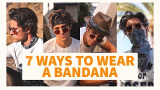 How to Wear a Bandana  7 Ways  Parker York Smith [upl. by Anait]