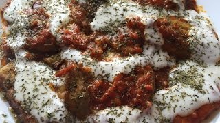 Borani Banjan Recipe Afghan Fried Eggplants  My Afghan Kitchen [upl. by Juno]