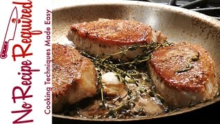 How to Cook Boneless Pork Chops  NoRecipeRequiredcom [upl. by Montford]