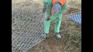 Gabion Installation Video [upl. by Falk]