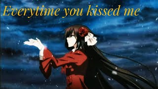 Pandora hearts AMV Everytime you kissed me AliceJackOz Engsub [upl. by Manfred]