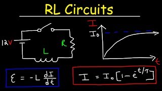 RL Circuits  Inductors amp Resistors [upl. by Allisurd]