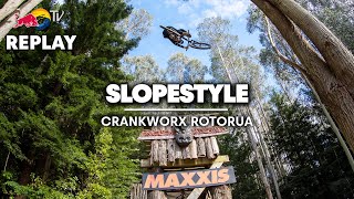 REPLAY Crankworx Rotorua Slopestyle 2022 [upl. by Nahsaj]