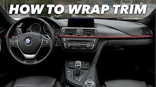 How To Wrap Interior Trim  ULTIMATE DIY GUIDE [upl. by Atir]