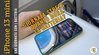 Recensione iPhone 13 mini QUANTO DURA LA BATTERIA [upl. by Chui]