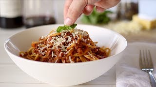 Spaghetti Bolognese Recipe [upl. by Idner]