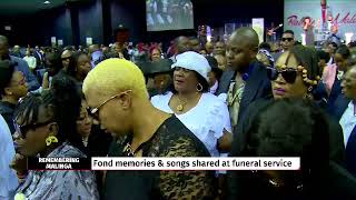 Emotional performance from Zahara at Robbie Malingas funeral [upl. by Kent]