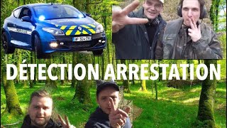 DÉTECTION DANS UN BOIS QUI TERMINE À LA GENDARMERIE [upl. by Aeslehs]