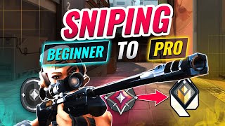 4 Levels of SNIPING Beginner to Pro  Valorant [upl. by Arnoldo656]