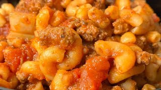 How to Make Crockpot Goulash AmericanStyle [upl. by Notsuh]