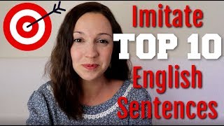 How to Pronounce TOP 10 English Sentences [upl. by Carissa746]