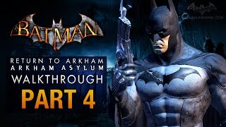 Batman Return to Arkham Asylum Walkthrough  Part 4  The Batcave [upl. by Etteoj]