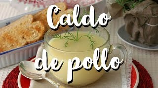 Cómo hacer caldo de pollo fácil y riquísimo [upl. by Chancellor408]