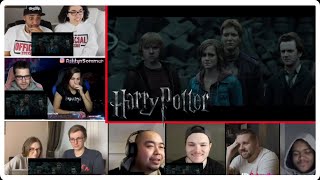 Harry Potter Death Scene Reaction Mashup  Harry Potter And Deathly Hallows Part 2 [upl. by Nairbal138]