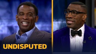 Deion Sanders joins Skip and Shannon to talk Tom Bradys greatness amp Super Bowl  NFL  UNDISPUTED [upl. by Navac387]