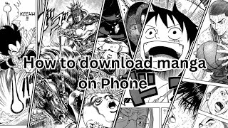 How to download manga and manhwa on Android New version [upl. by Nnair]