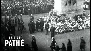 Service At The Cenotaph 1919 [upl. by Knighton]