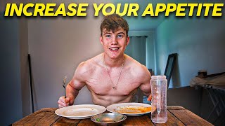 How To Increase Your Appetite  Tips For Gaining Weight [upl. by Ennaeirb]