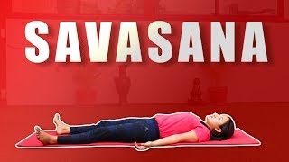 Savasana  Yoga Posture  Corpse Pose [upl. by Audi736]