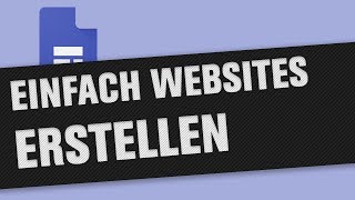 Website erstellen kostenlos mit Google Sites Tutorial [upl. by Nnewg]