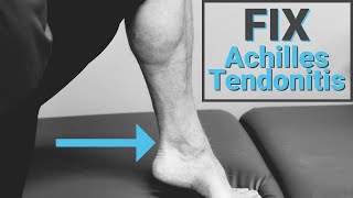 How to Fix Achilles Tendonitis in 35 Minutes 2 Options [upl. by Eladal292]