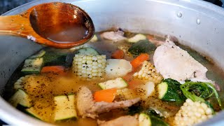 How to make THE BEST Authentic Mexican Chicken Soup  CALDO DE POLLO [upl. by Bullion811]