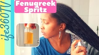 Unlock Fast Hair Growth With DIY Fenugreek Hair Spray [upl. by Raphaela]