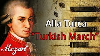 Mozart  Alla Turca quotTurkish Marchquot 1 HOUR Classical Music for Studying and Concentration Piano [upl. by Ellinnet349]