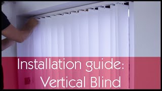 How to fit Vertical Blinds [upl. by Katine186]