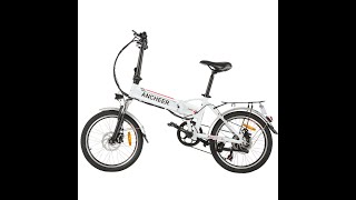 How to install ANCHEER folding ebike—AE4 [upl. by Julina890]