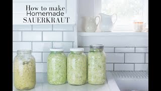 How to Make Sauerkraut [upl. by Frendel]