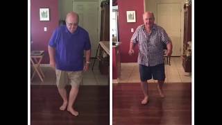 Parkinsons Freezing of Gait  Before and After Exercise [upl. by Nueoras]