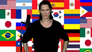 Singing 20 National Anthems Metal Medley [upl. by Gardel]