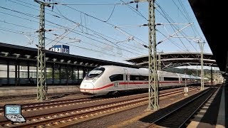 Montabaur mit ICE 3 und ICE Velaro D bis zu 300 kmh vectus LINT HLB GTW [upl. by Anawyt]