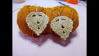 aretes a crochet paso a paso [upl. by Reinhart]