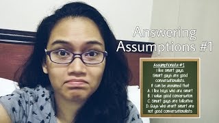 Answering Assumptions 1  Civil Service Exam Review [upl. by Leena]