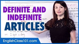 When To Use Definite vs Indefinite Articles in English [upl. by Asilem]