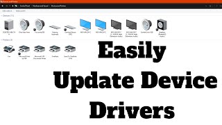 How to Easily Update Drivers on Windows 10 [upl. by Lennox]