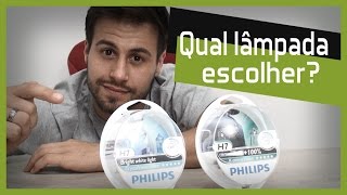 Diferença entre as lâmpadas Xtreme Vision e Crystal Vision da Philips [upl. by Nnairol377]