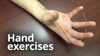 Hand Exercises for Arthritis with Dr Chad Woodard PhD DPT [upl. by Arvell743]