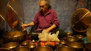 Crystal Chakra Meditation with Antique Tibetan Singing Bowls [upl. by Frances]