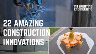 22 amazing construction innovations [upl. by Atiuqes]