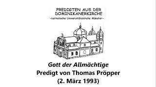 Thomas Pröpper Gott der Allmächtige [upl. by Ardeha961]